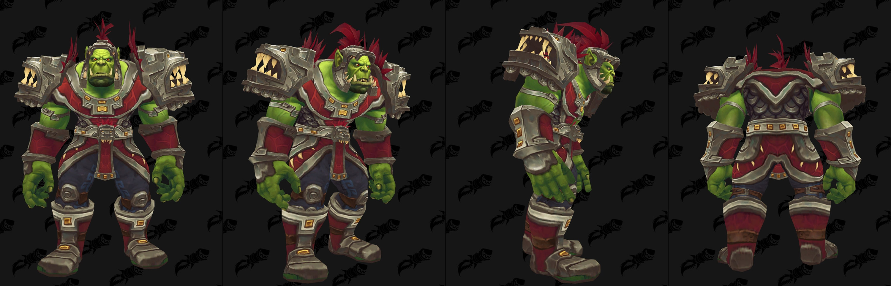 Set d'armure de donjon en mailles de Zandalar - Coloris 2