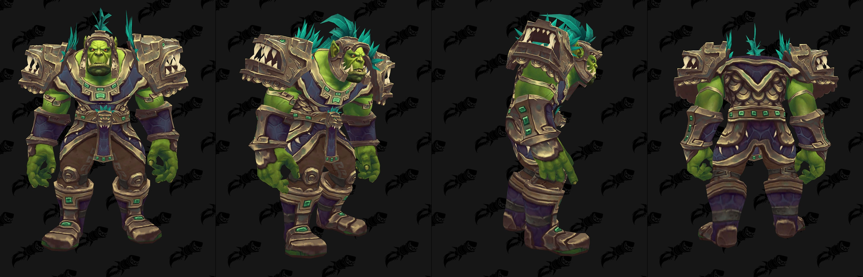 Set d'armure de donjon en mailles de Zandalar