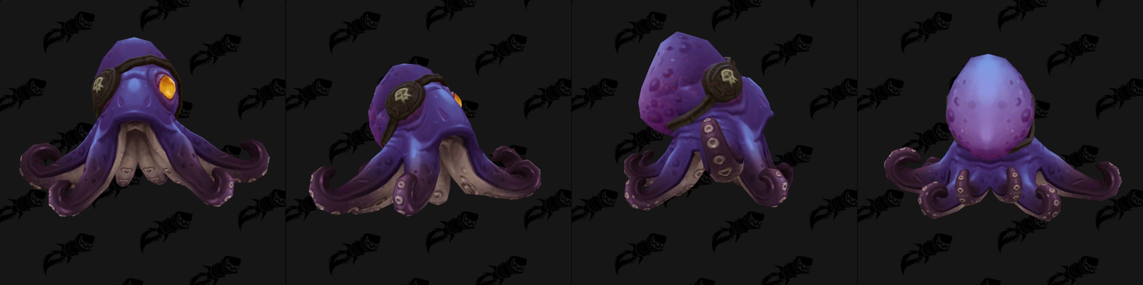 Bébé pieuvre dans Battle for Azeroth coloris bleu