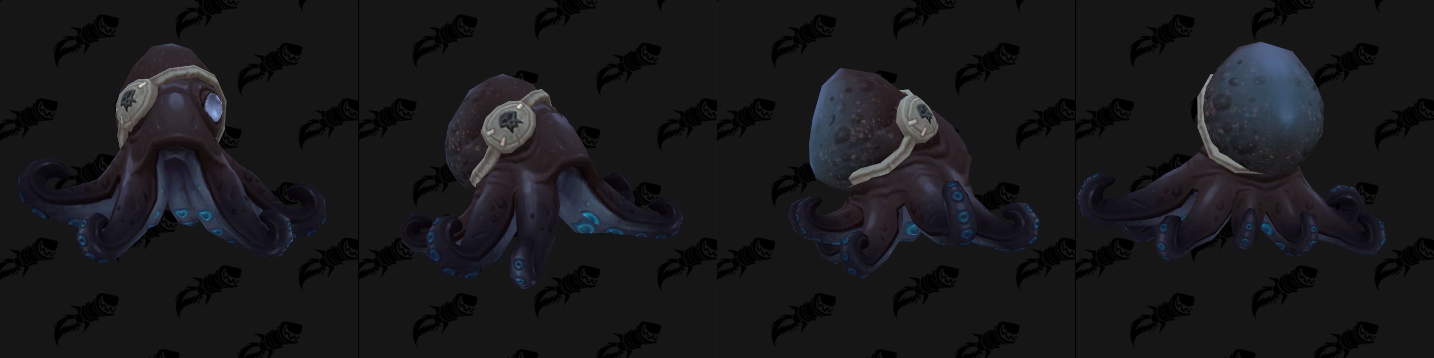 Bébé pieuvre dans Battle for Azeroth coloris noir