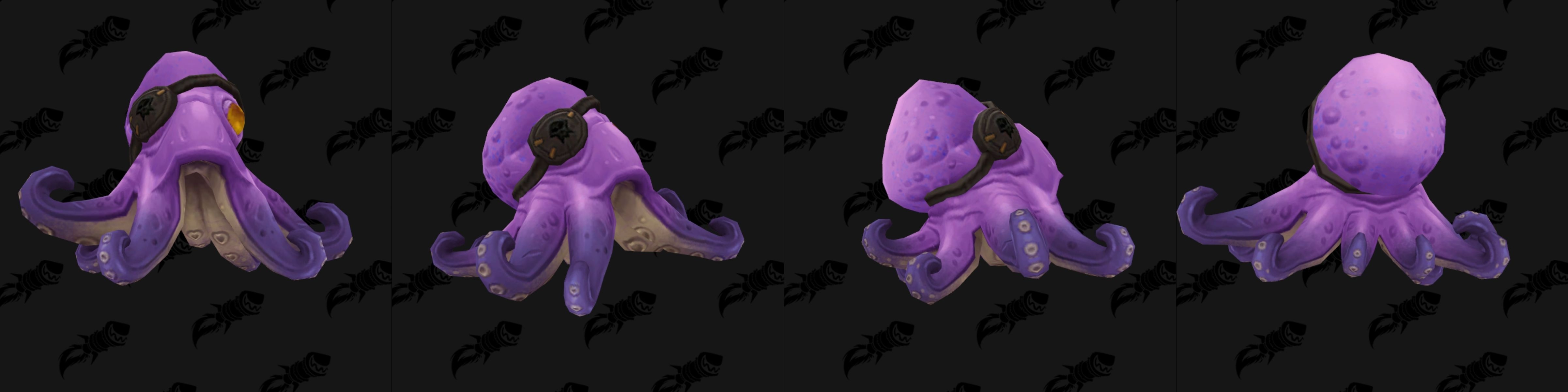 Bébé pieuvre dans Battle for Azeroth coloris violet