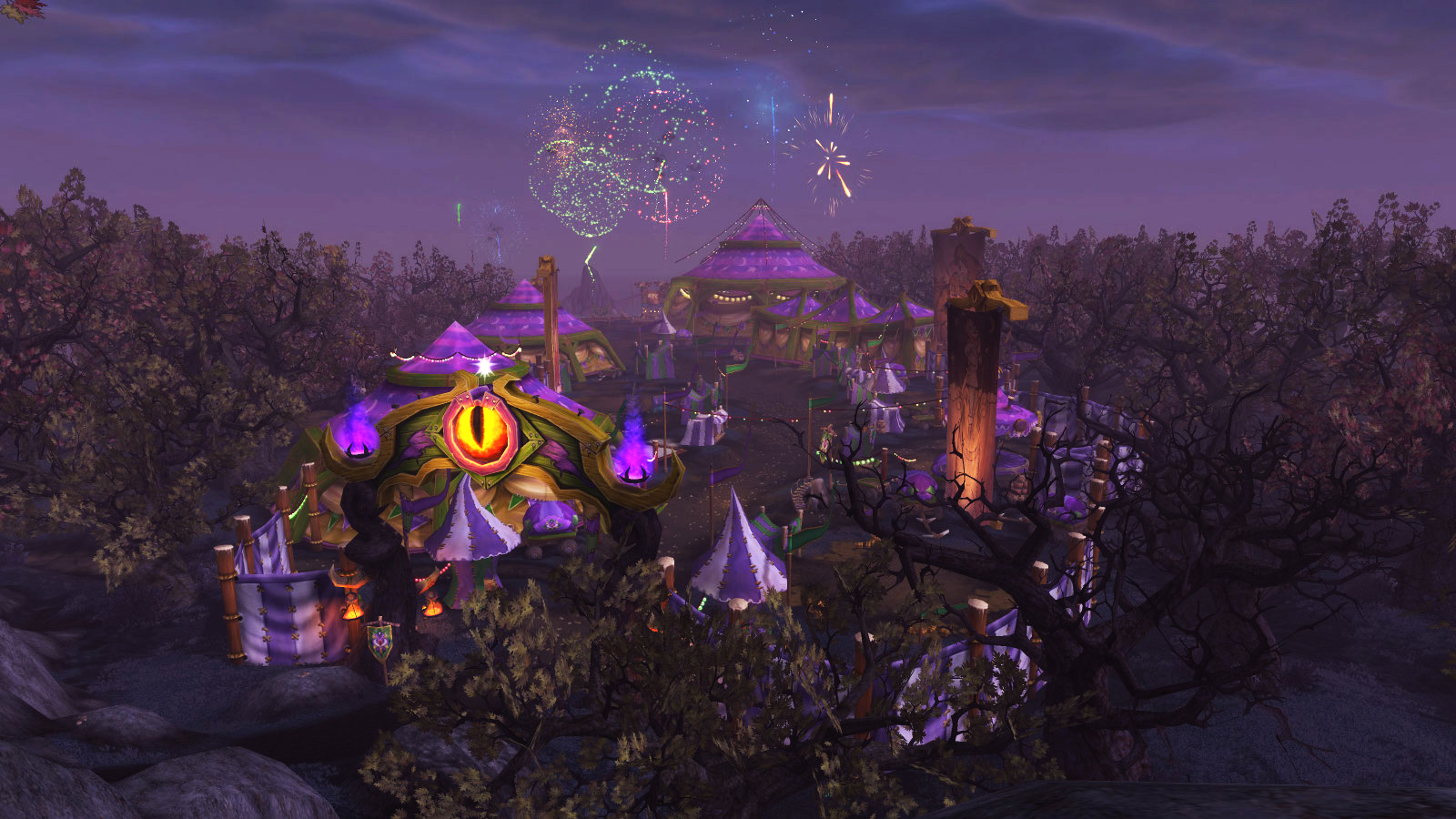 La Foire de sombrelune se déroule une fois par mois dans World of Warcraft