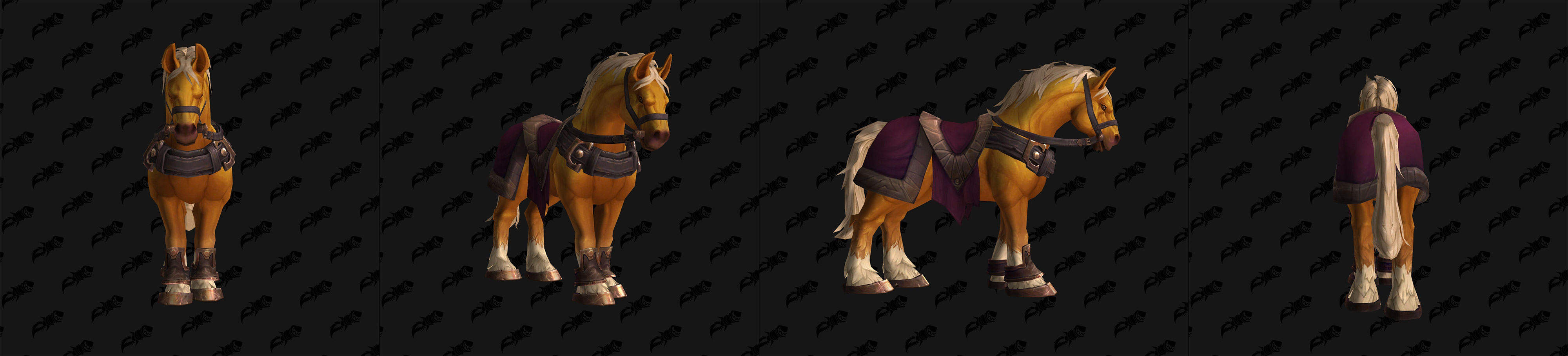 Monture Cheval de Goldmane - Chantorage