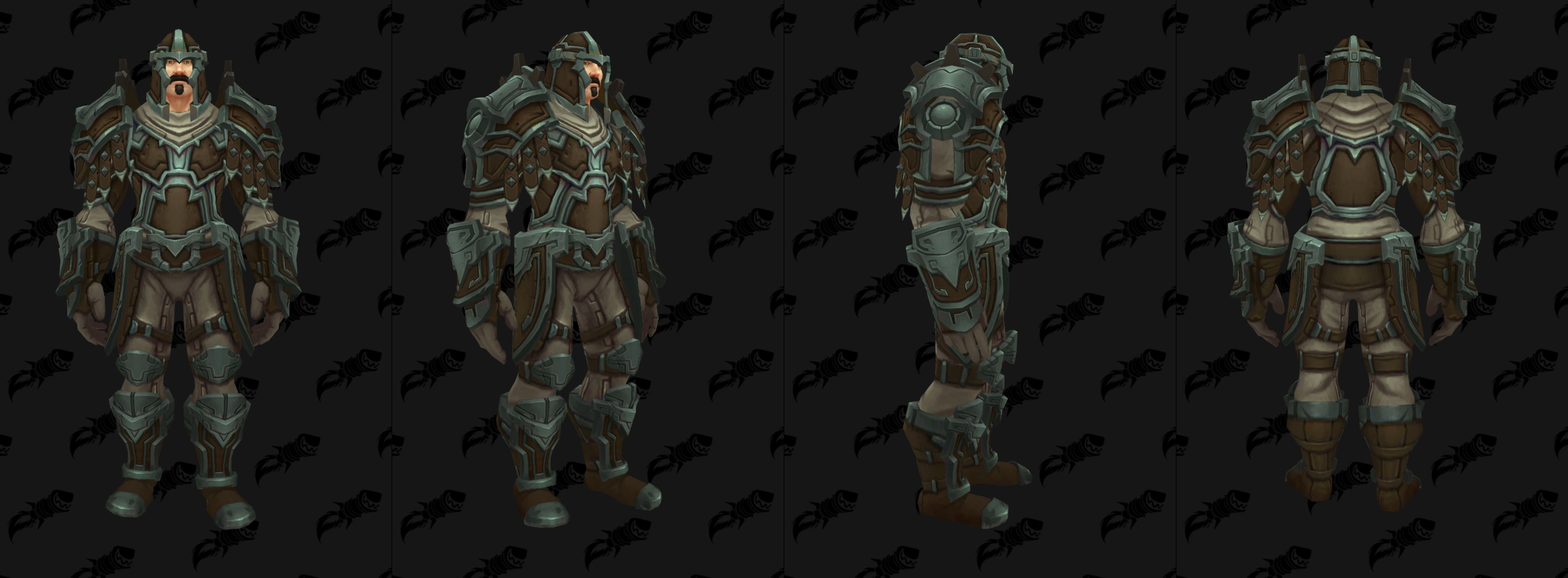 Ensemble d'armure Uldir en cuir- Mode LFR