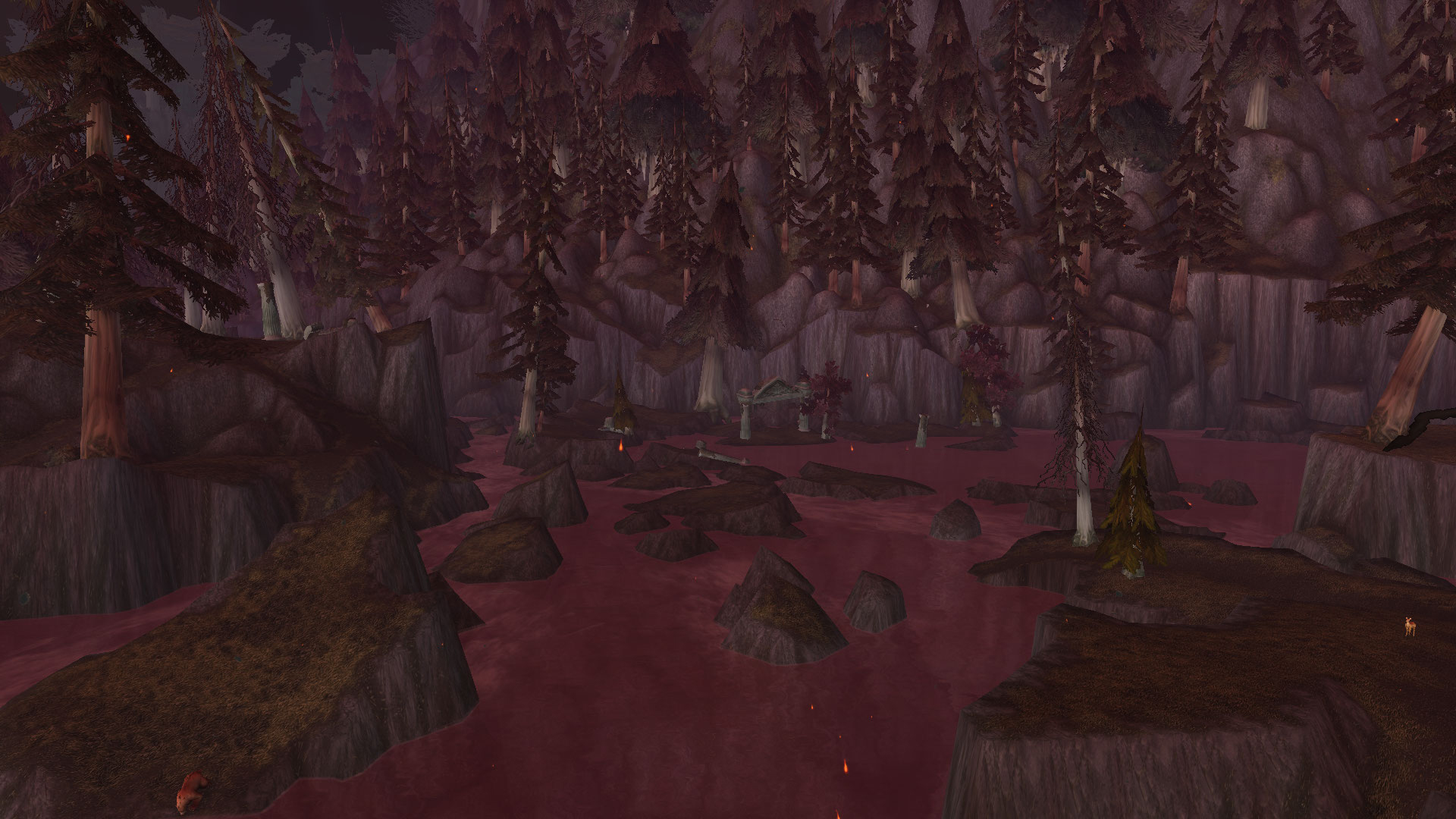 Sombrivage après l'incendie de Teldrassil