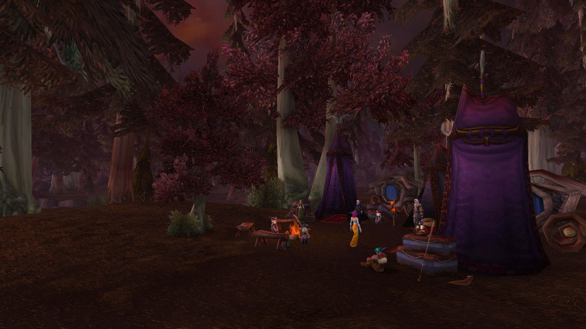 Sombrivage après l'incendie de Teldrassil