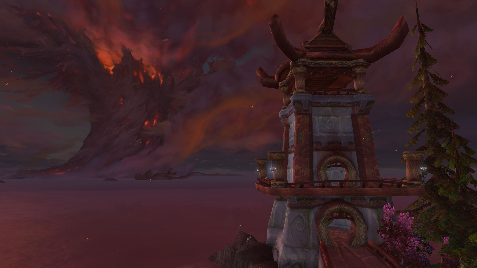 Teldrassil depuis Lor'danel