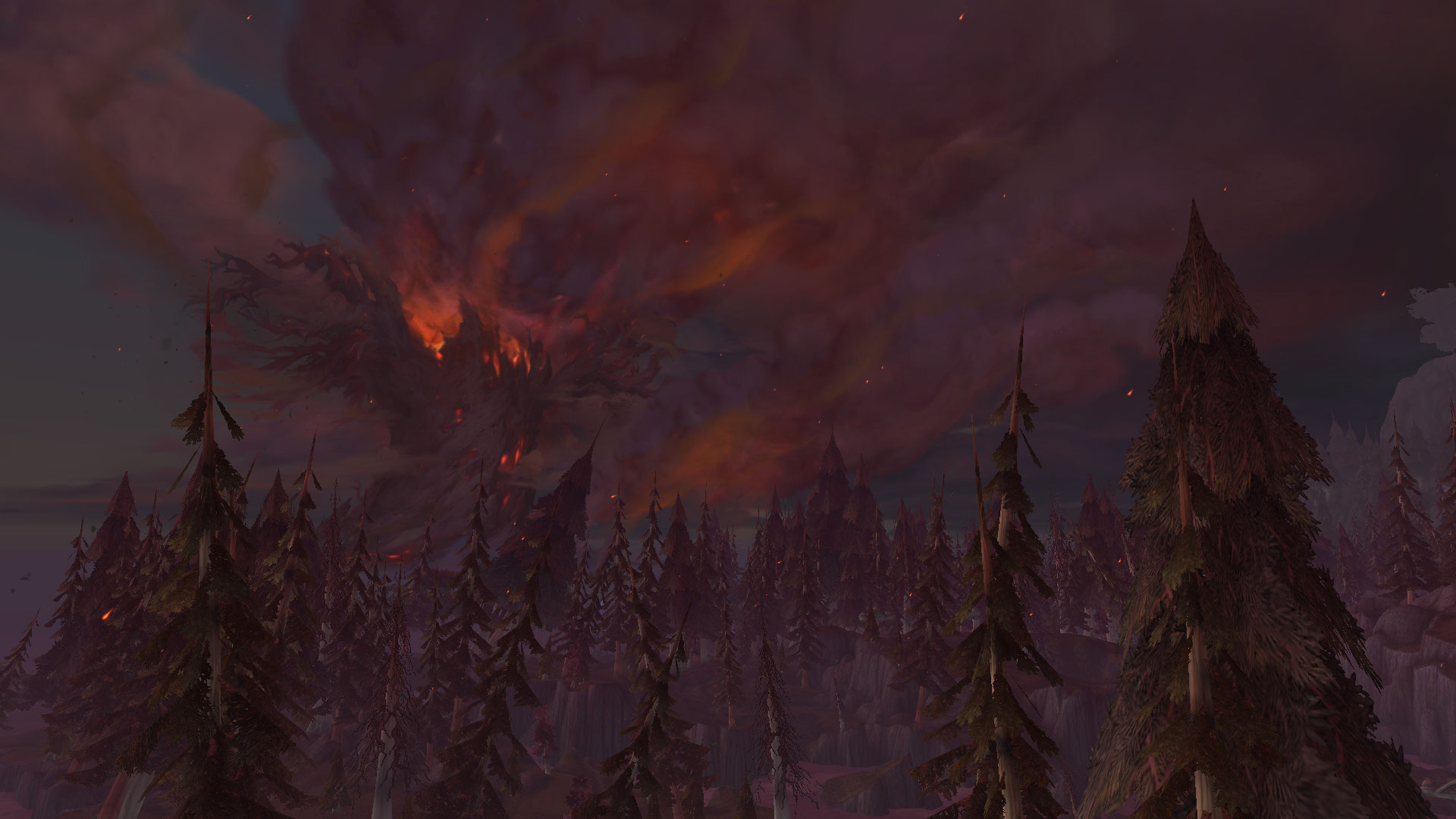 Teldrassil depuis Sombrivage