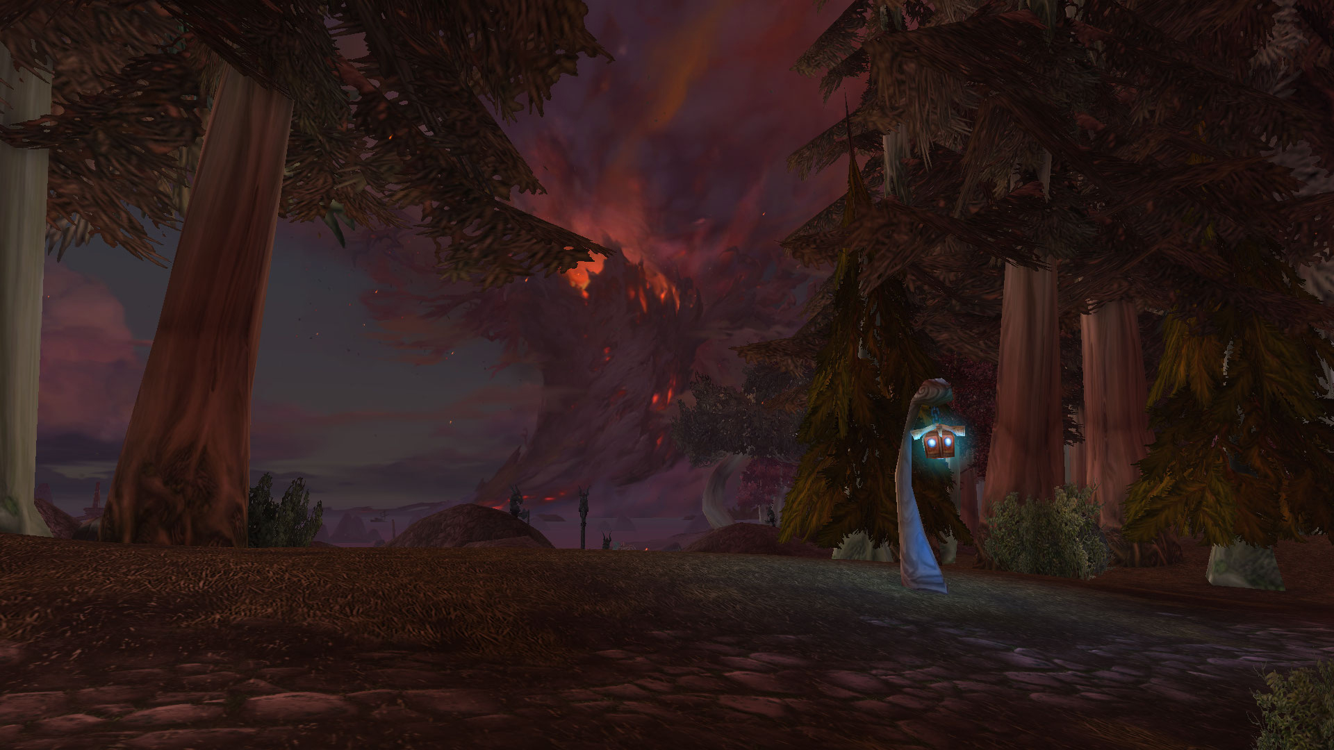 Teldrassil depuis Sombrivage