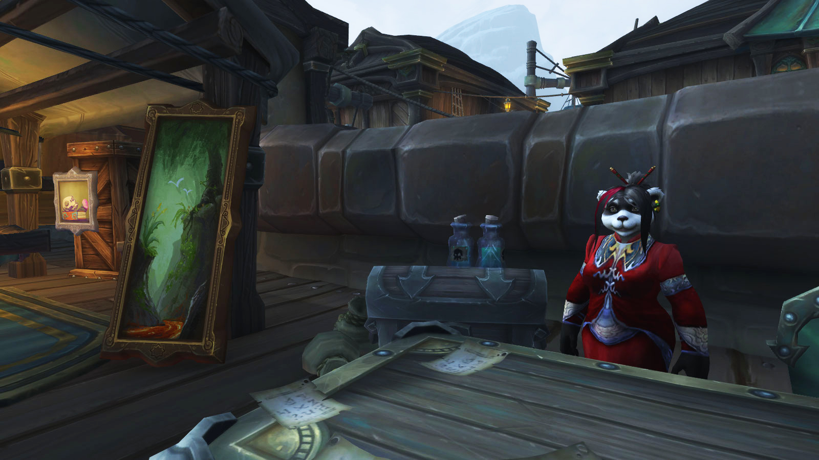 Madame Gosu est située à Boralus