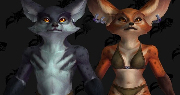 race vulpera : nouveaux elements de personnalisation et animations