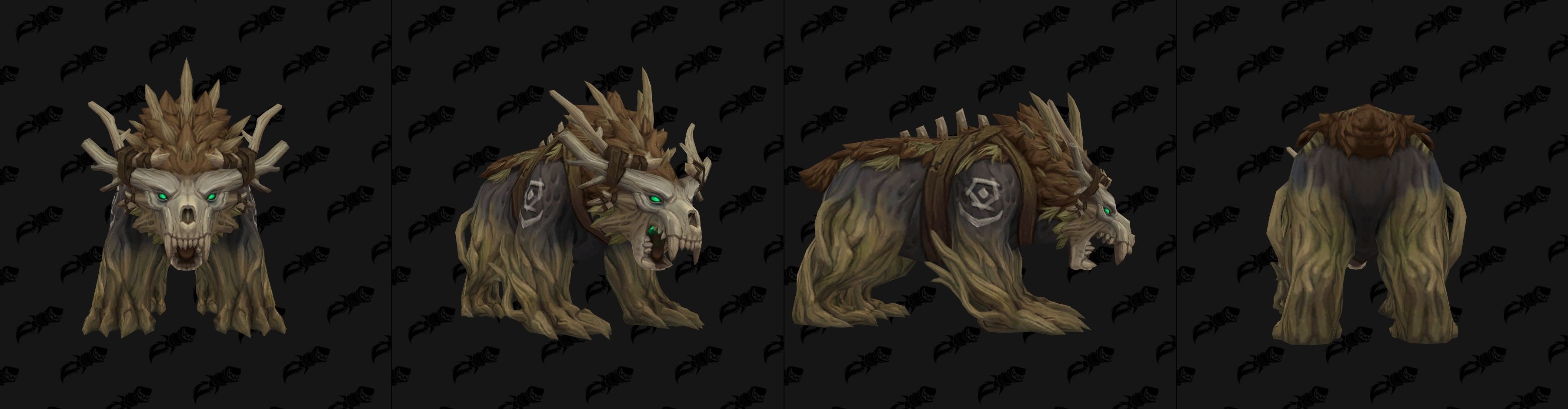 Forme d'ours pour humain de Kul Tiras - coloris marron - Battle for Azeroth