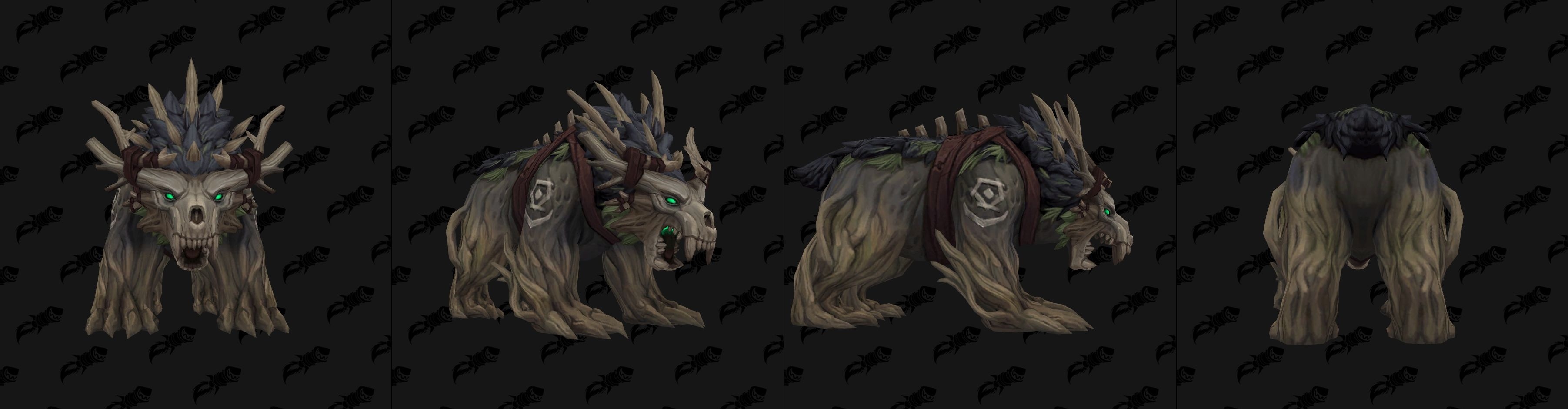 Forme d'ours pour humain de Kul Tiras - coloris noir - Battle for Azeroth