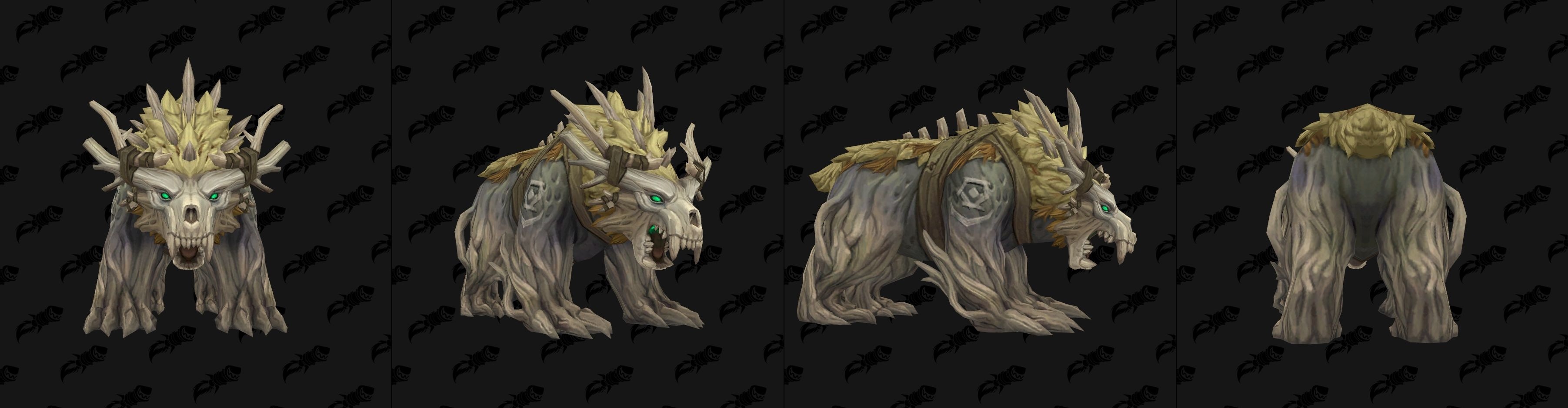 Forme d'ours pour humain de Kul Tiras - coloris blanc - Battle for Azeroth