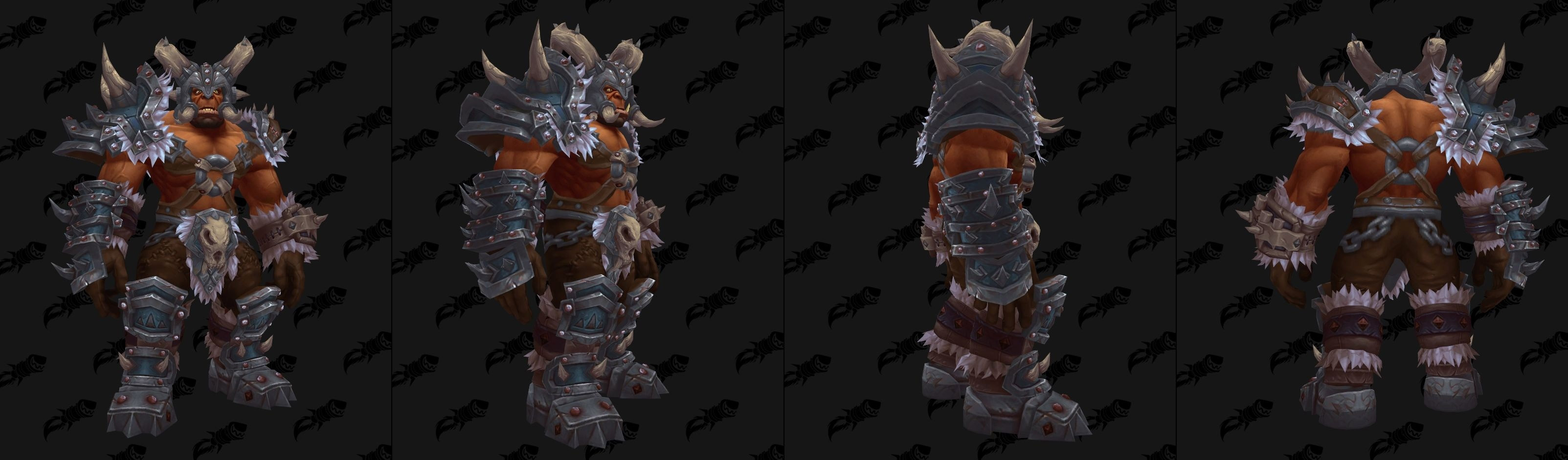 Armure héritage des Orcs Mag'har - Coloris Loup-de-givre