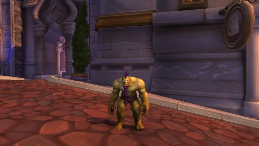 Posture voutée pour les Orcs sur l'alpha de Battle for Azeroth