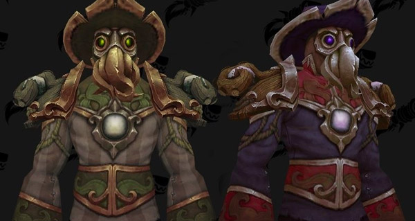 kul tiras : nouveaux modeles d'armure et de chapeaux