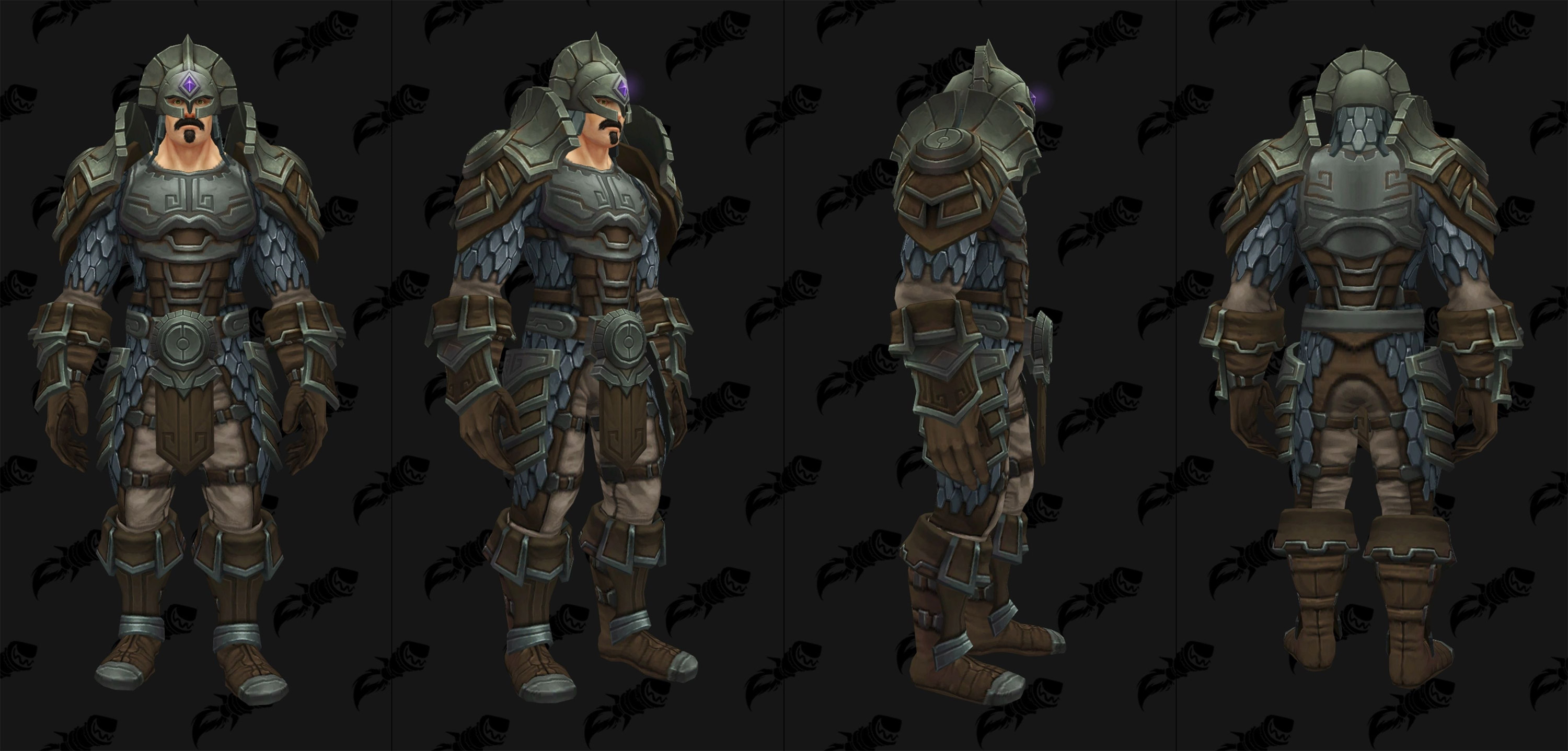 Modèle d'armure de mailles du raid Uldir en mode normal