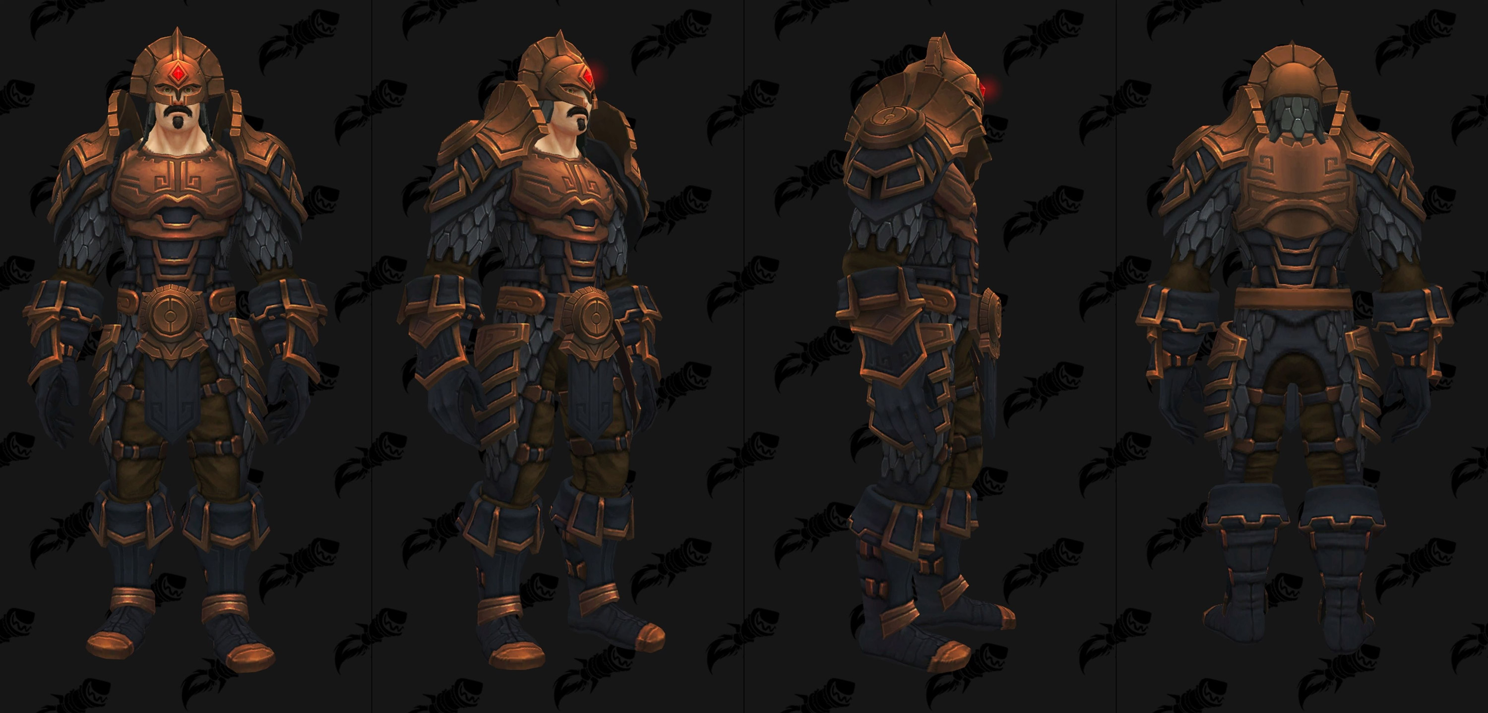 Modèle d'armure de mailles du raid Uldir en mode normal