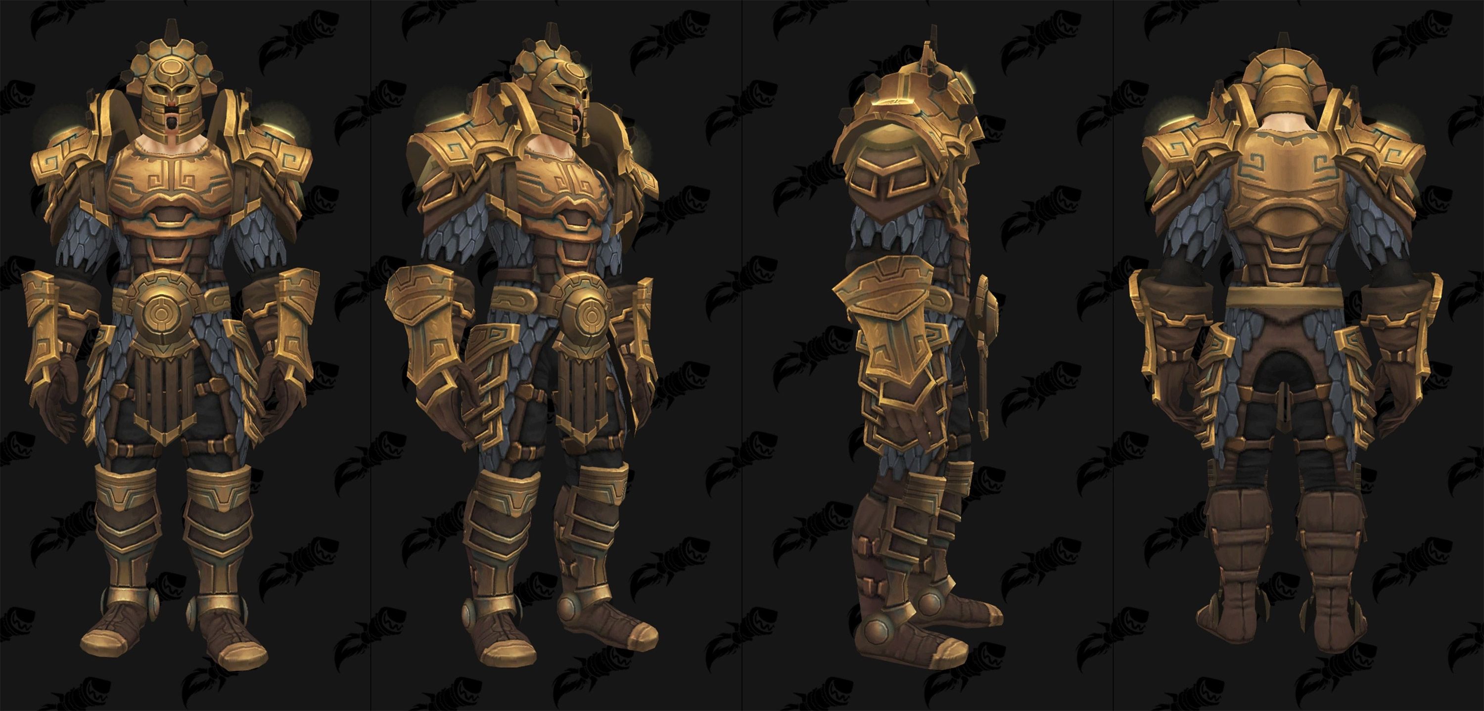 Modèle d'armure de mailles du raid Uldir en mode mythique