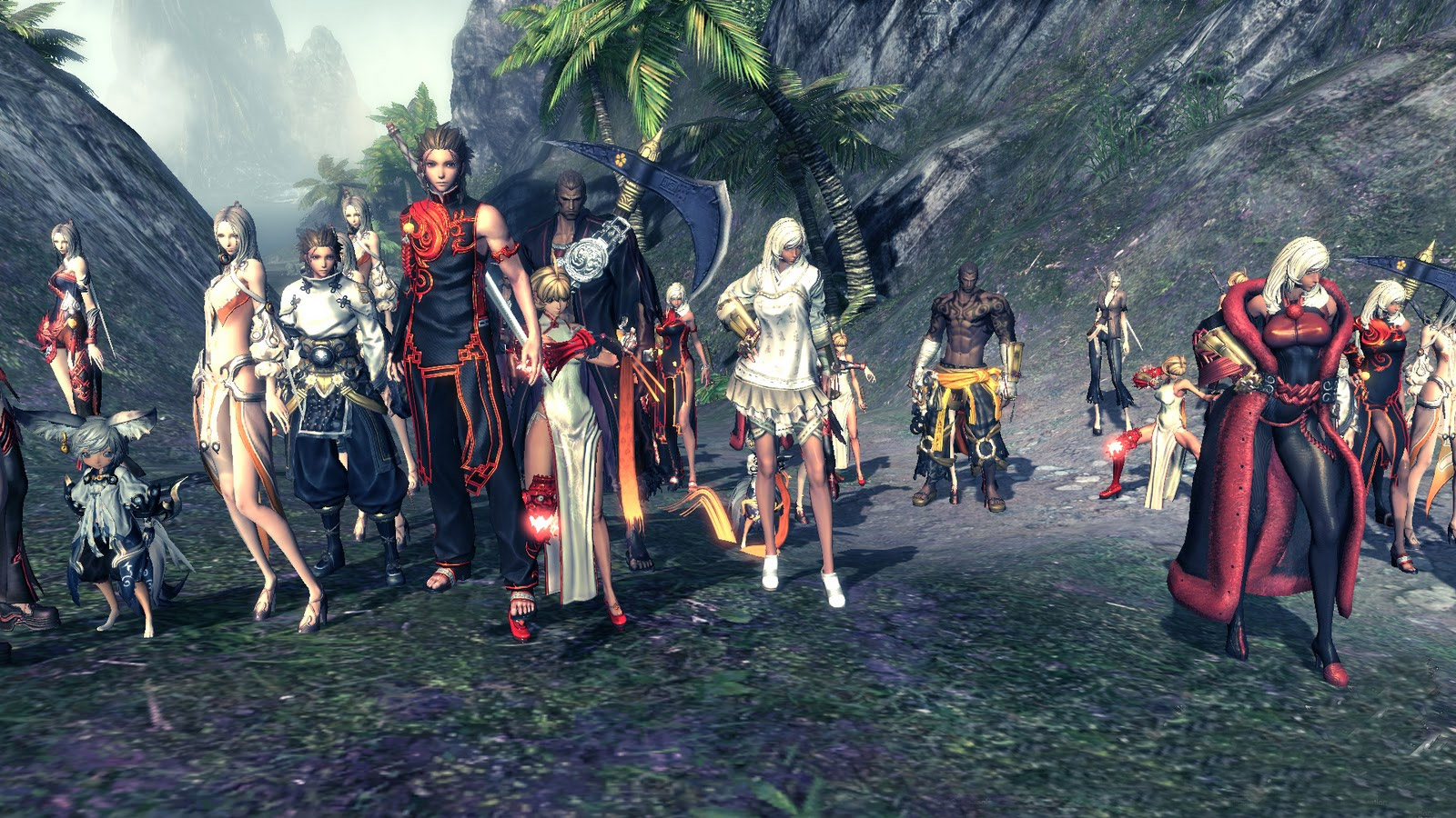 Les synergies entre classes rendent Blade and Soul très intéressant en équipe.