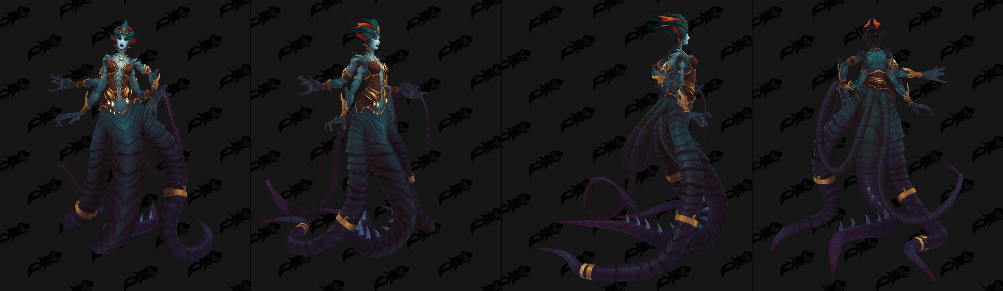 La reine Azshara et ses Nagas sont au service des Dieux très anciens