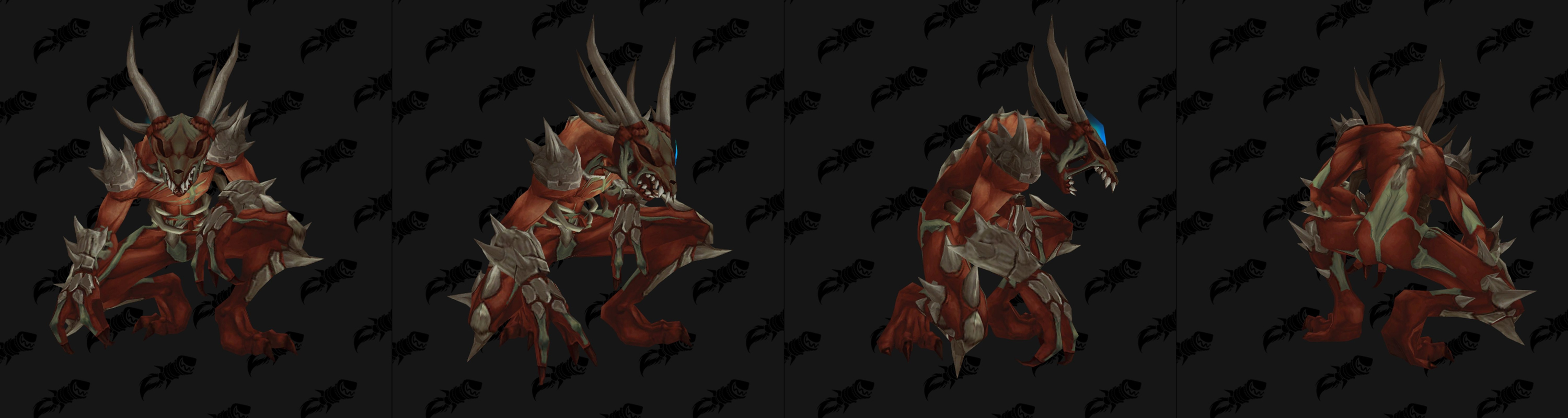 Chauve-souris corrompue Battle for Azeroth (coloris rouge)