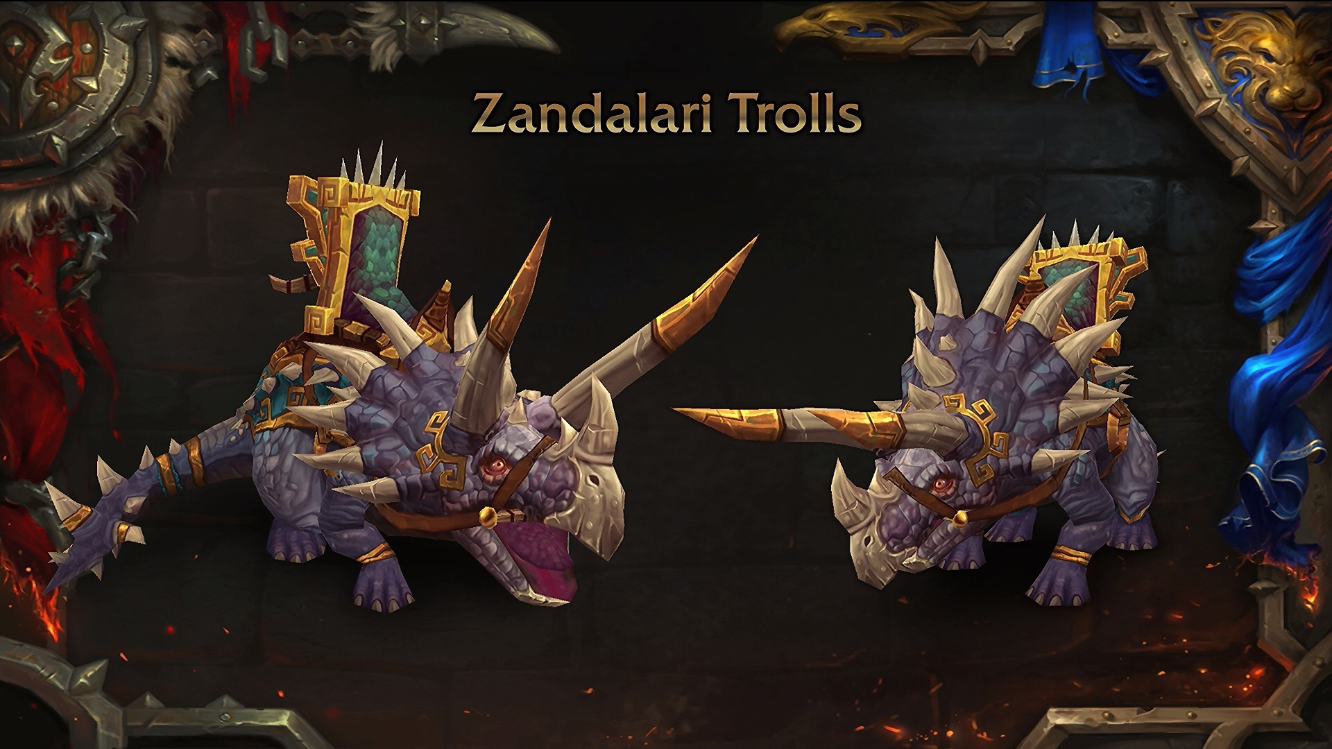 Troll Zandalari : Monture