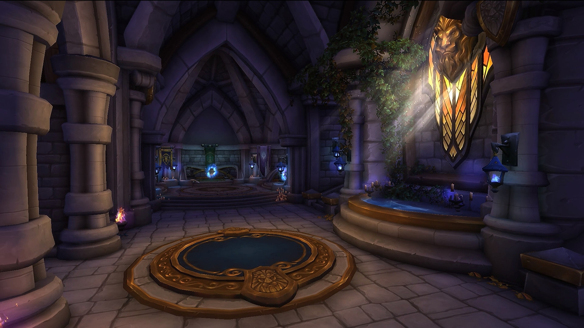 Salle des portails à Hurlevent au patch 8.1.5