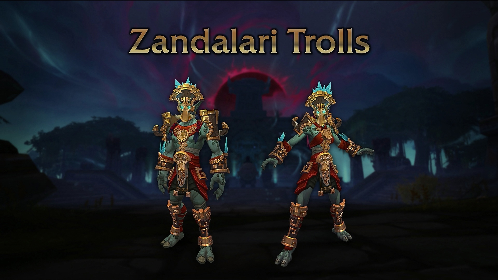 Trolls Zandalari au patch 8.1.5