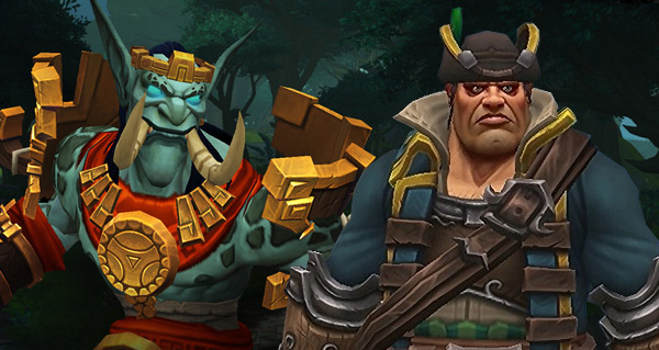 races alliees : les trolls zandalari ne seront pas demoniste et les humain de kul tiras seront mage