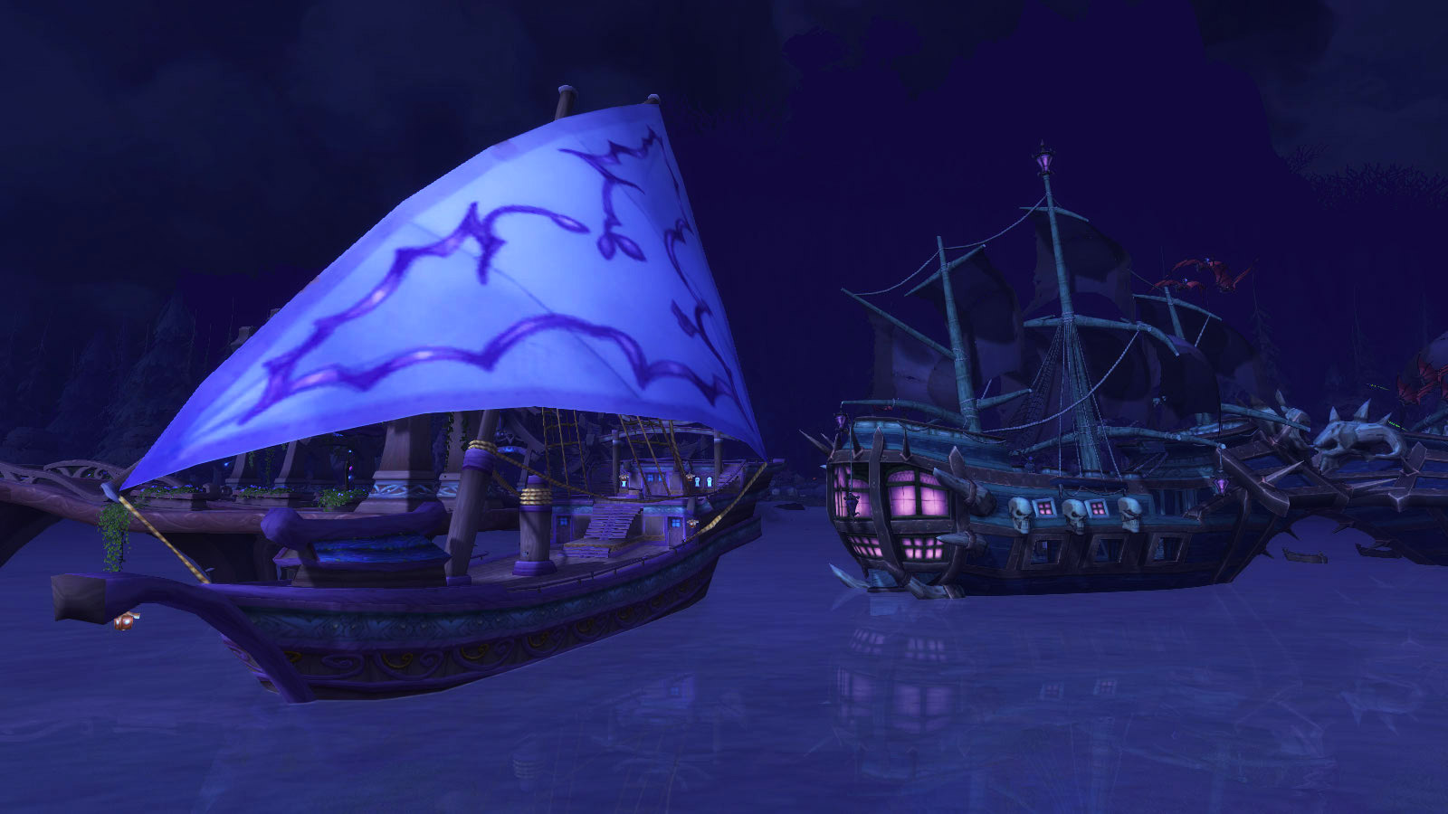 Bateaux de l'Alliance et de la Horde