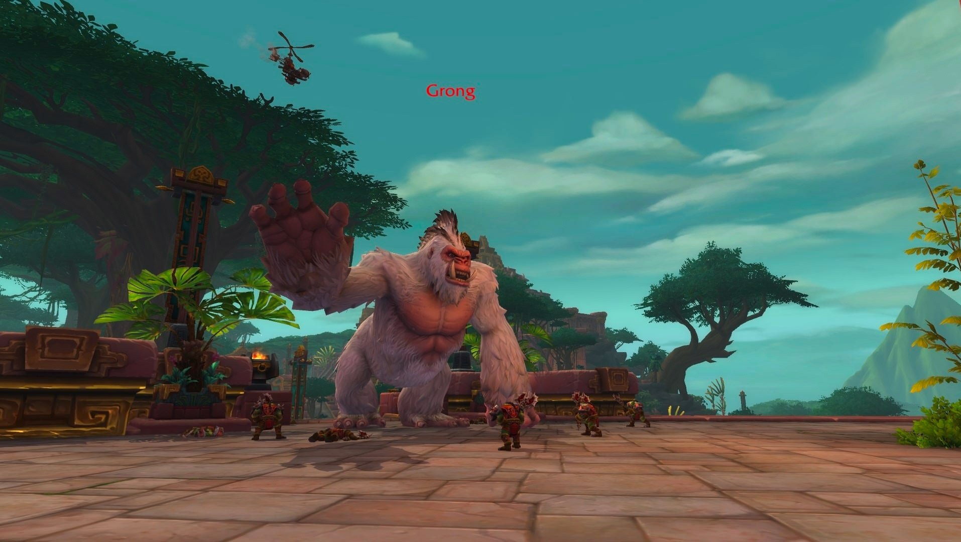 Grong, boss de la Horde