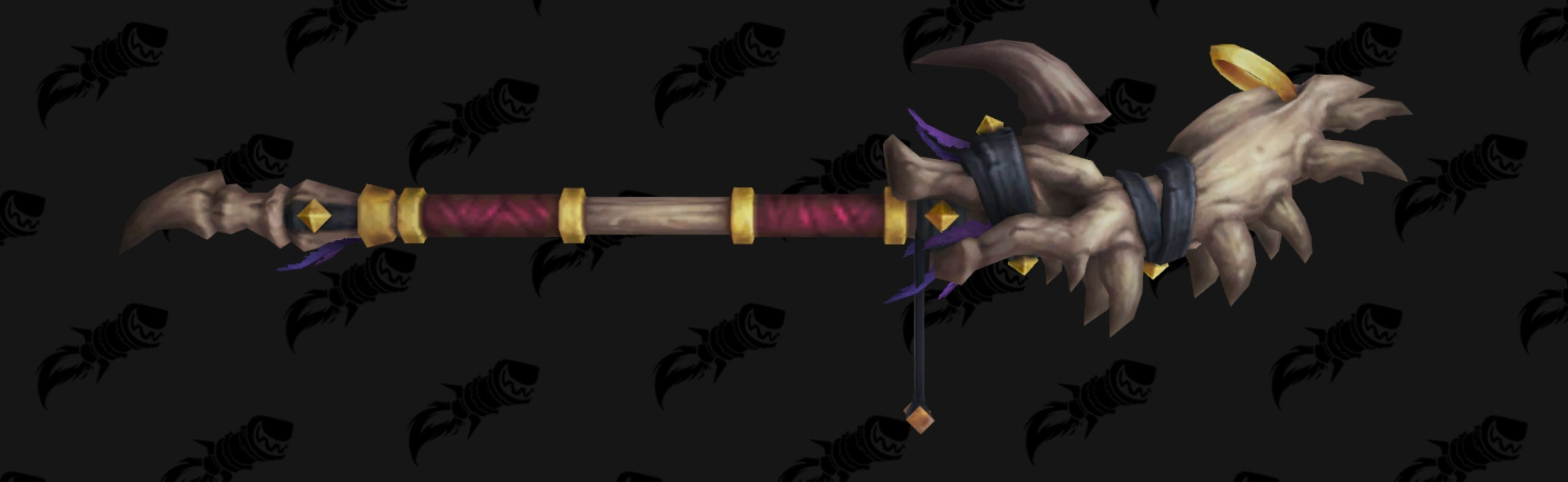 Modèle d'arme d'hast - Siège de Zuldazar