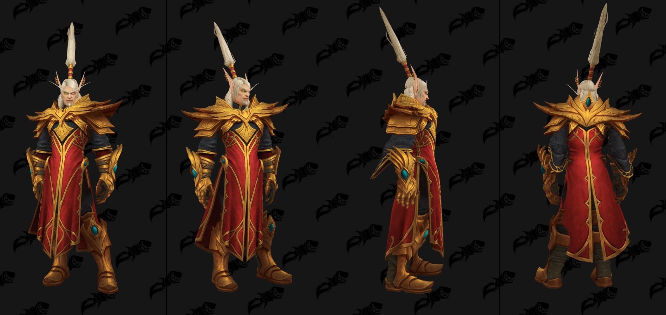 Modèle de Lor'themar Theron au patch 8.1 de World of Warcraft