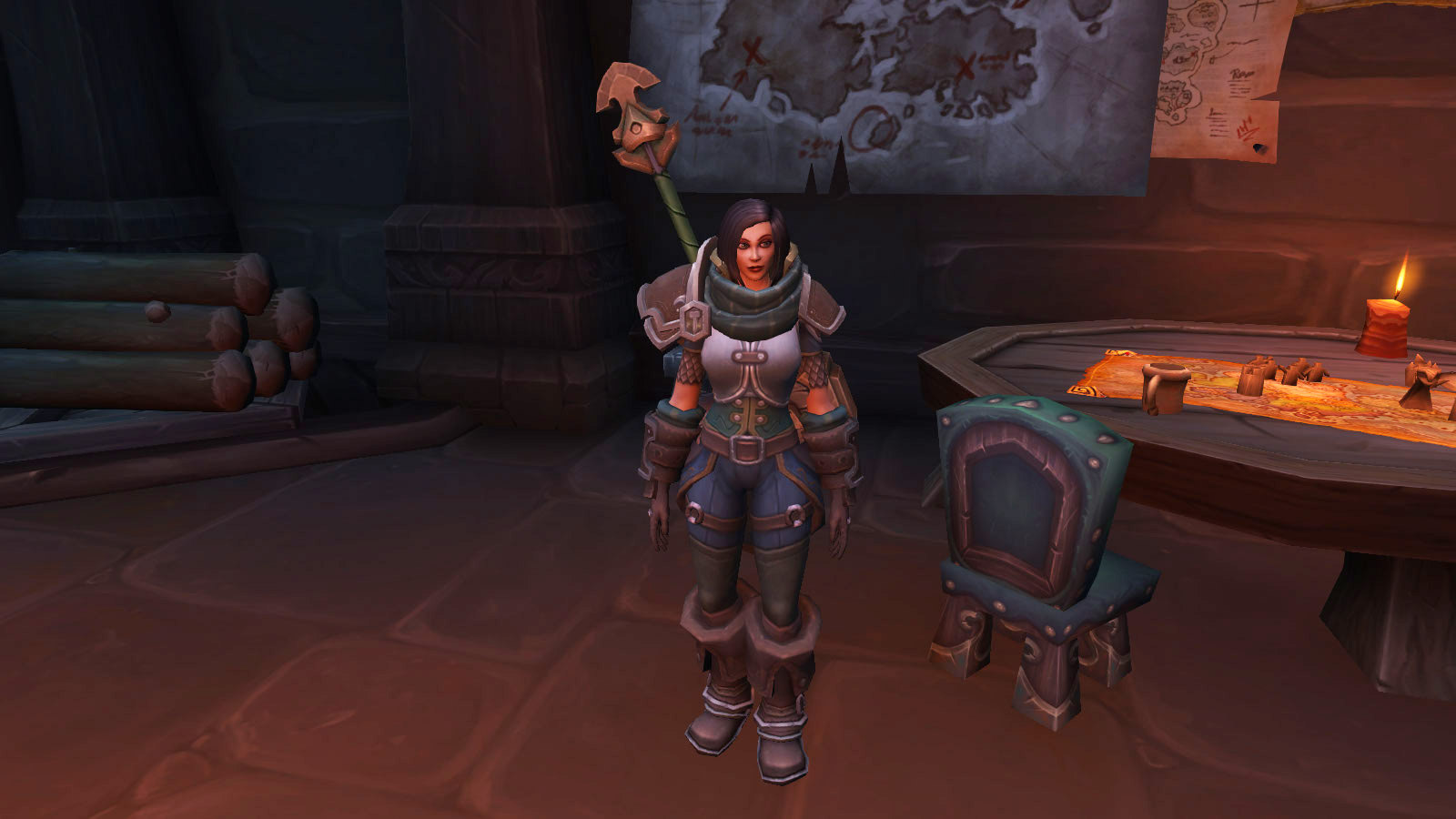 Nouvelle armure pour Taelia au patch 8.1 de World of Warcraft