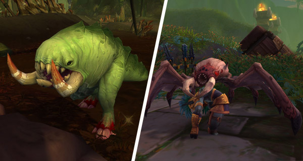 patch 8.1 : les chasseurs pourront dompter les croggs et les sanguivores