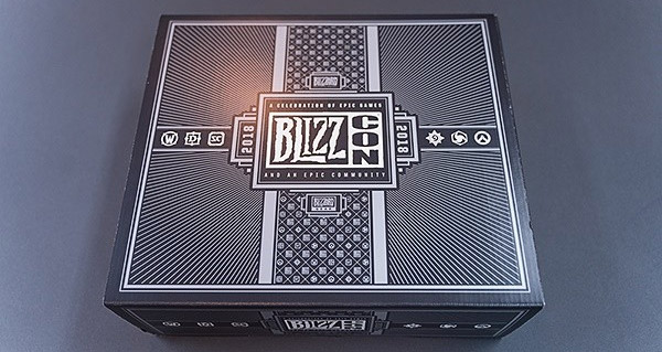 blizzcon 2018 : l'integralite du goody bag revele