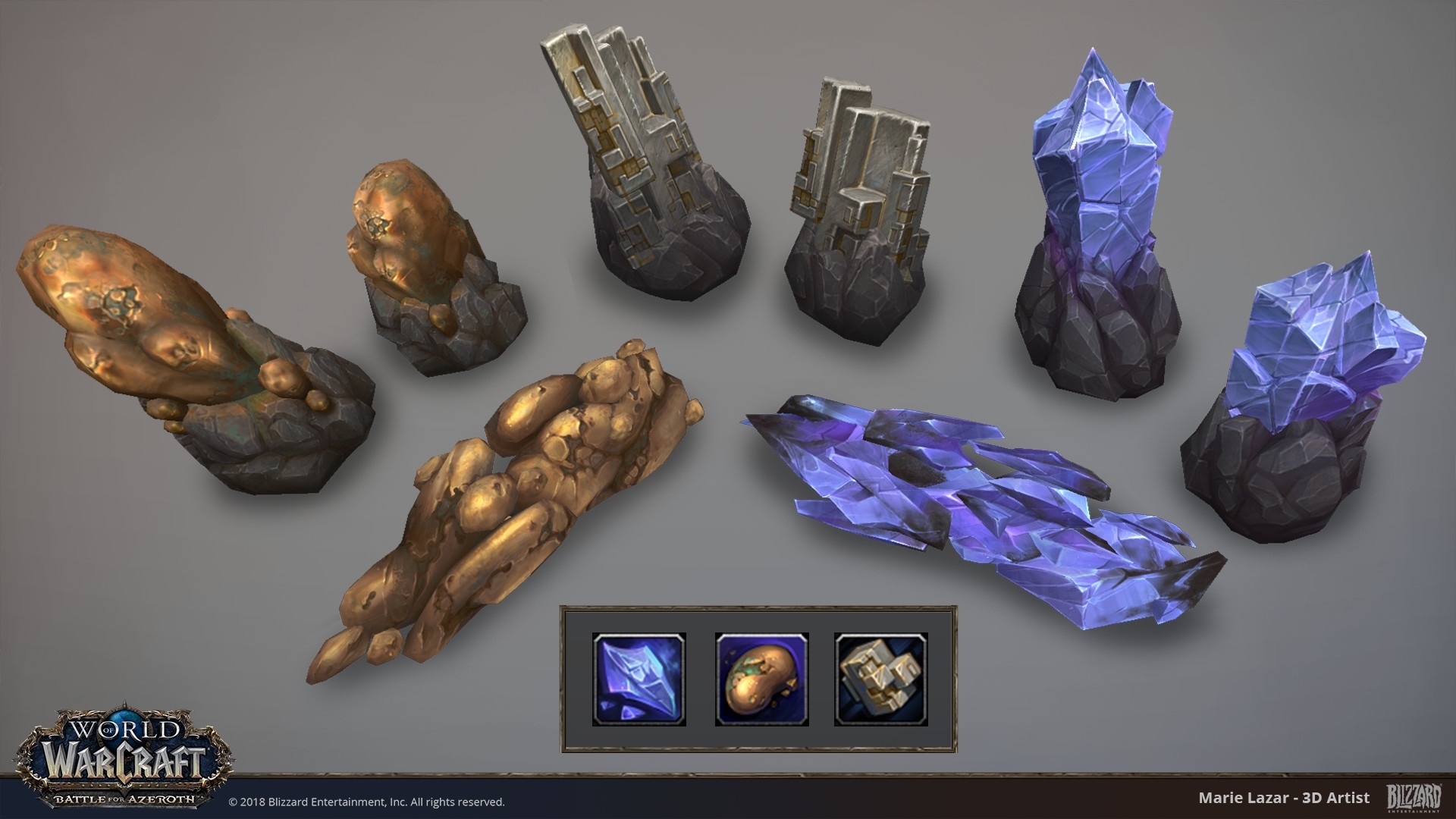 Concept des filons dans Battle for Azeroth