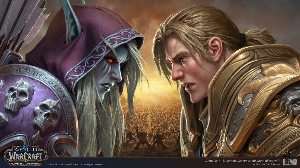 Artwork de Battle for Azeroth par Jimmy Lo