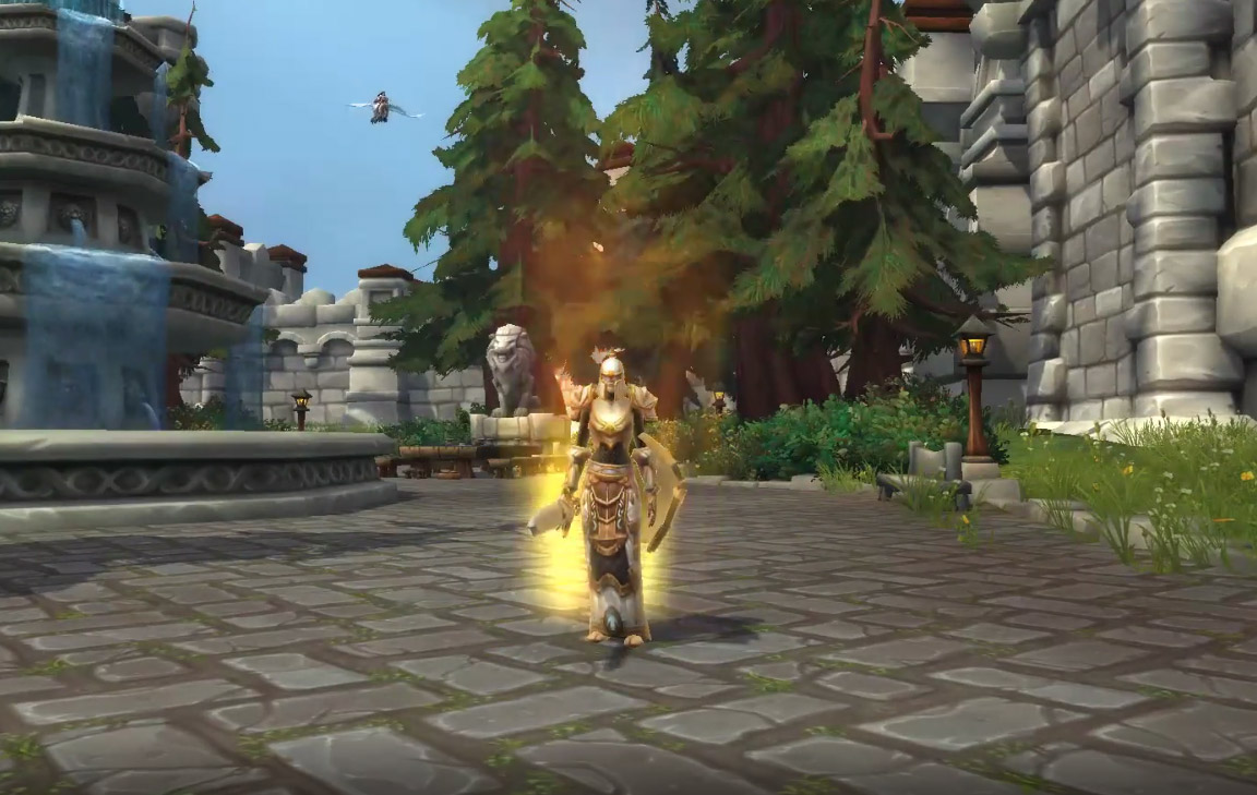 Nouveau effet visuel du Guide de lumière au patch 8.1 pour le Paladin