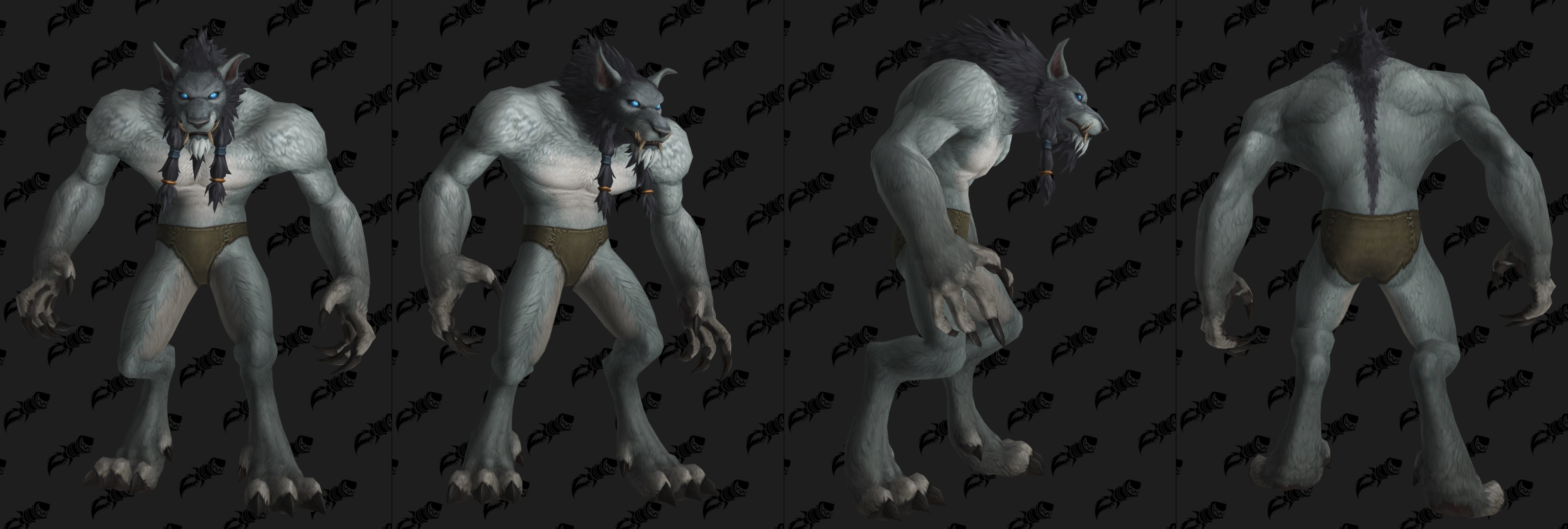 Nouveau modèle Worgen au patch 8.2.5 (Homme)