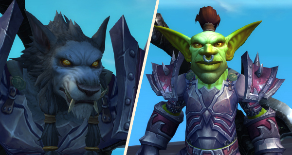 patch 8.2.5 : les nouveaux modeles worgen et gobelin en images