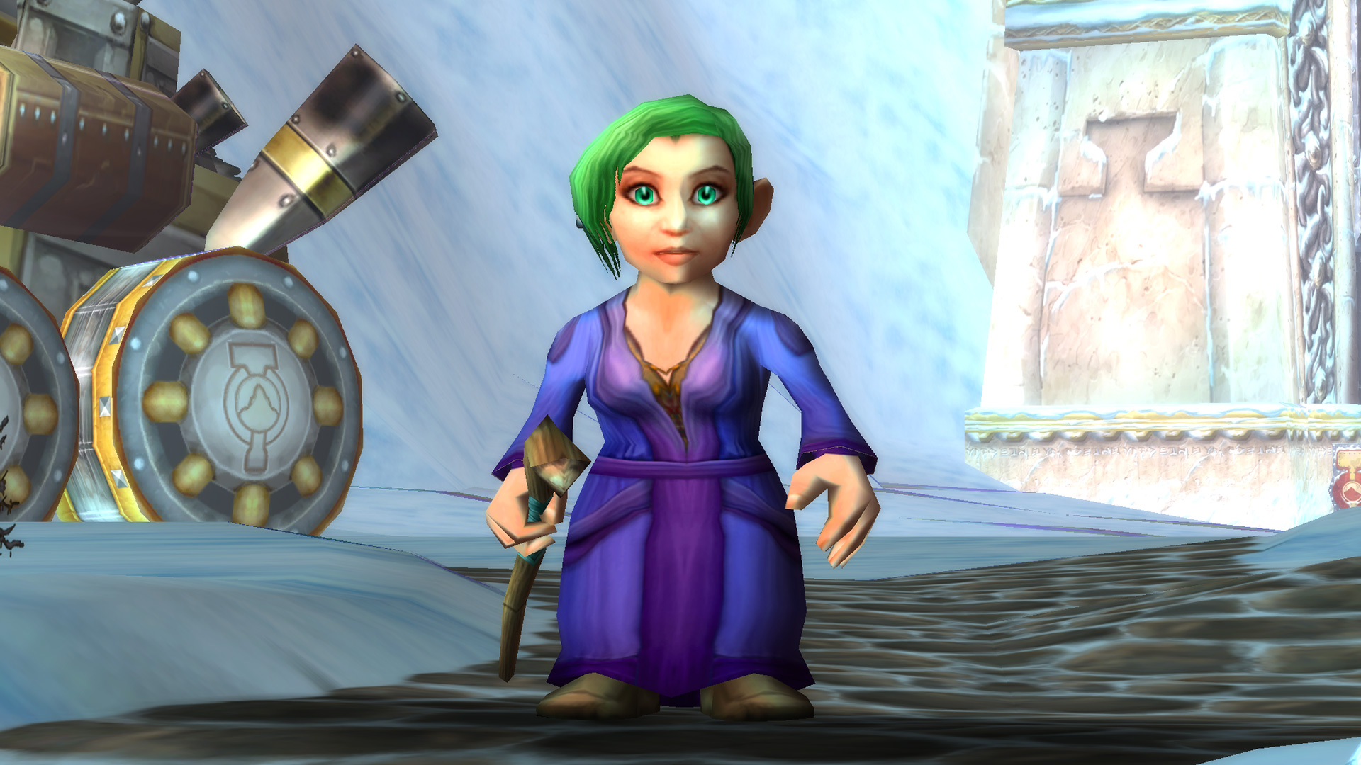 Modèle de femme Gnome