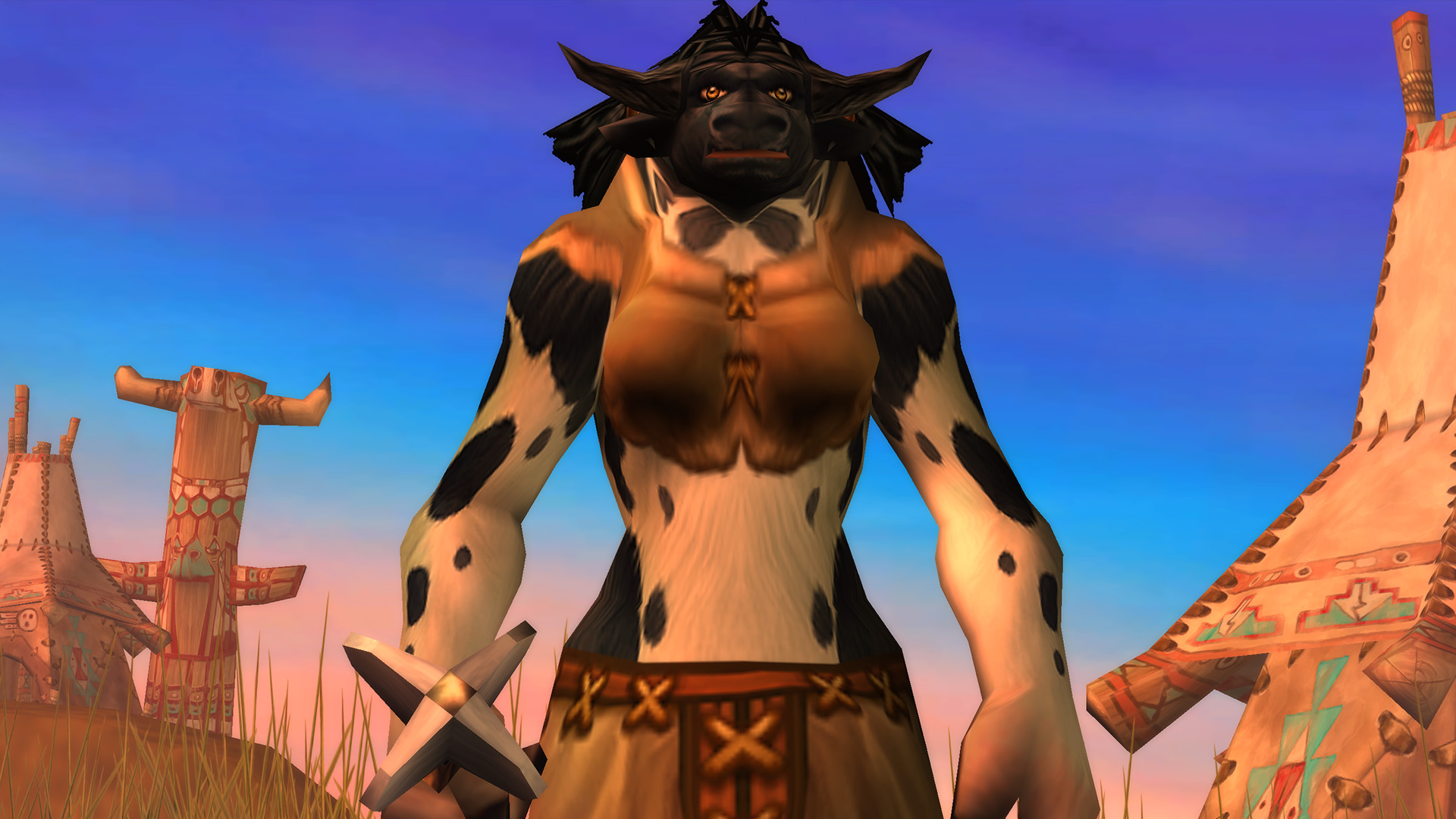 Modèle de femme Tauren