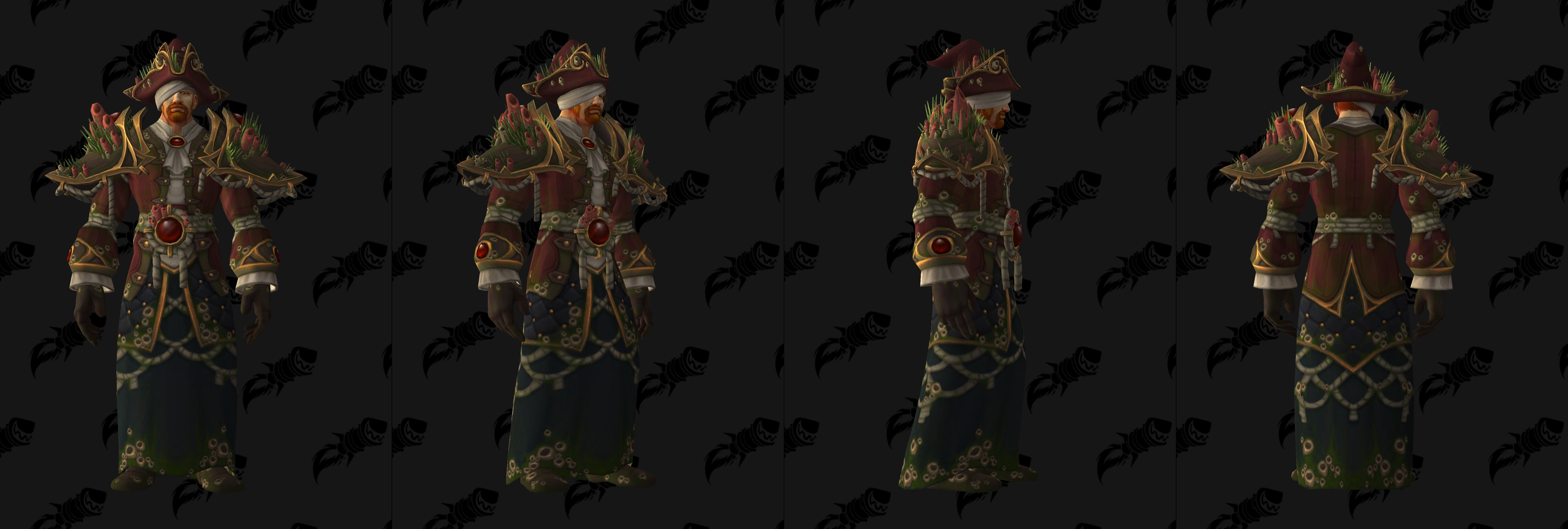 Set d'armure Aspirant en tissu (Horde)