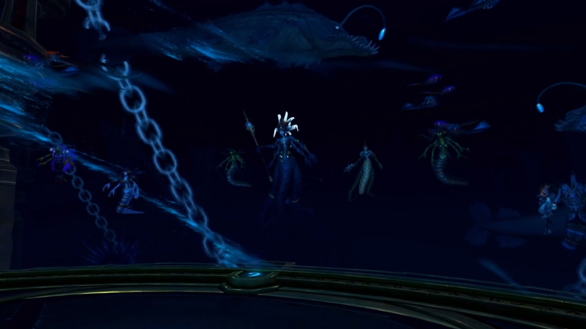 Azshara essaye de libérer N'Zoth de la prison créée par les forgés par les titans