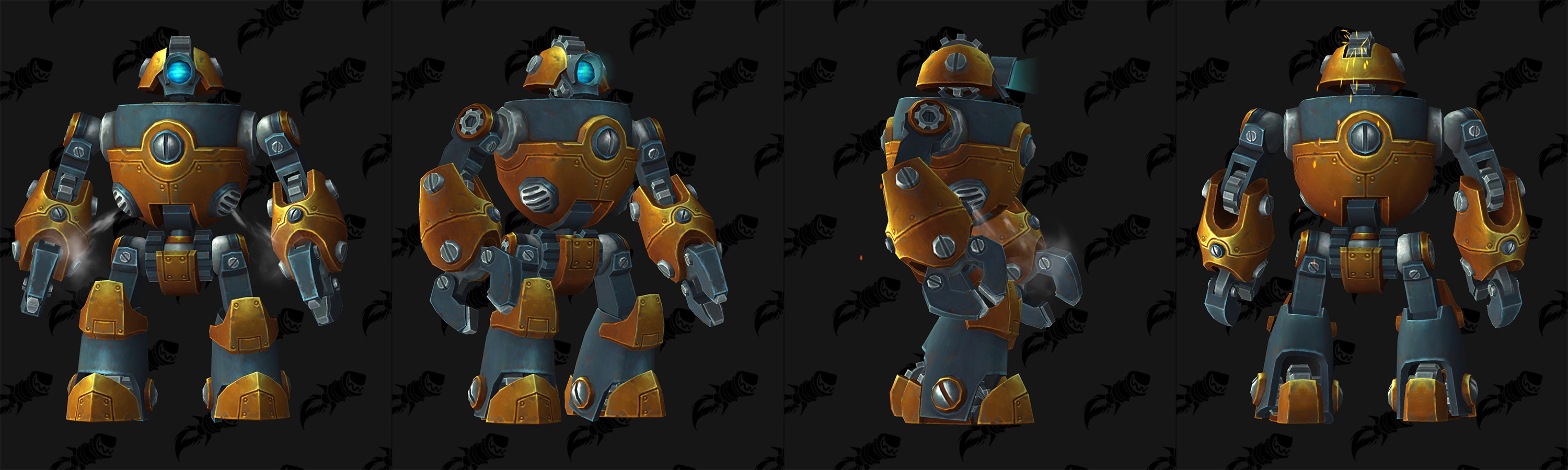 Modèle de robot gnome au patch 8.2