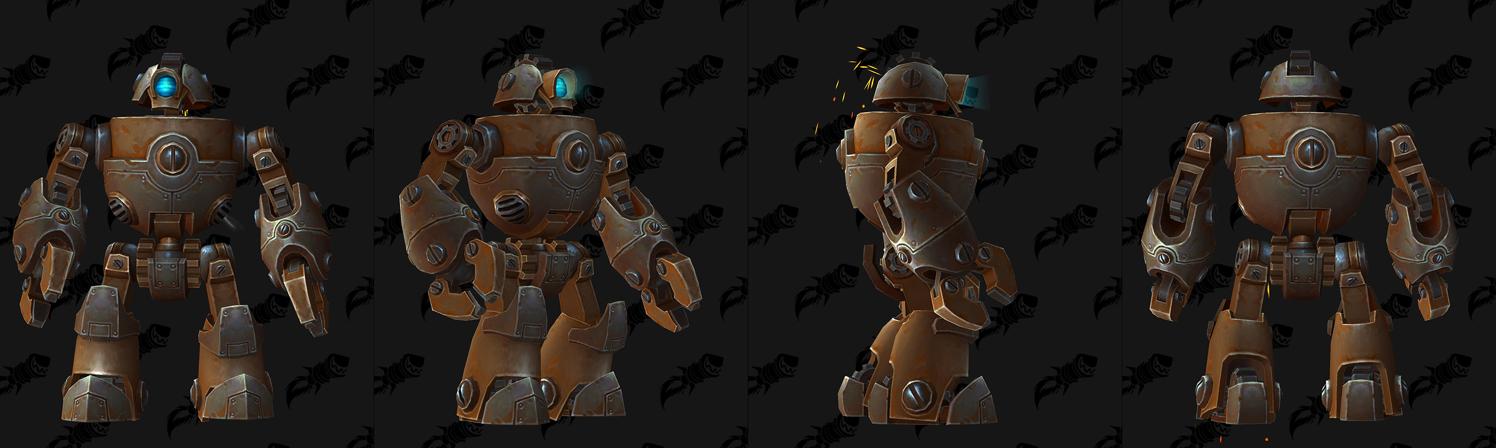 Modèle de robot gnome au patch 8.2