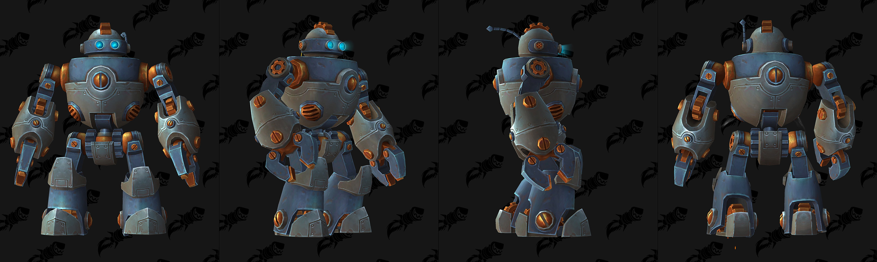 Modèle de robot gnome au patch 8.2